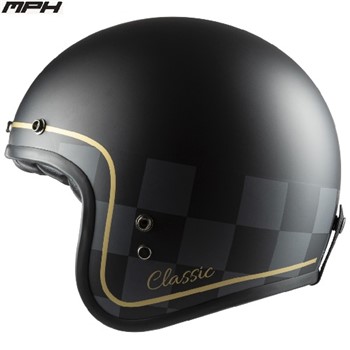 Casco Demi-Jet MPH 22.06 H-EASY GRAPHIC CLASSIC XXL-63