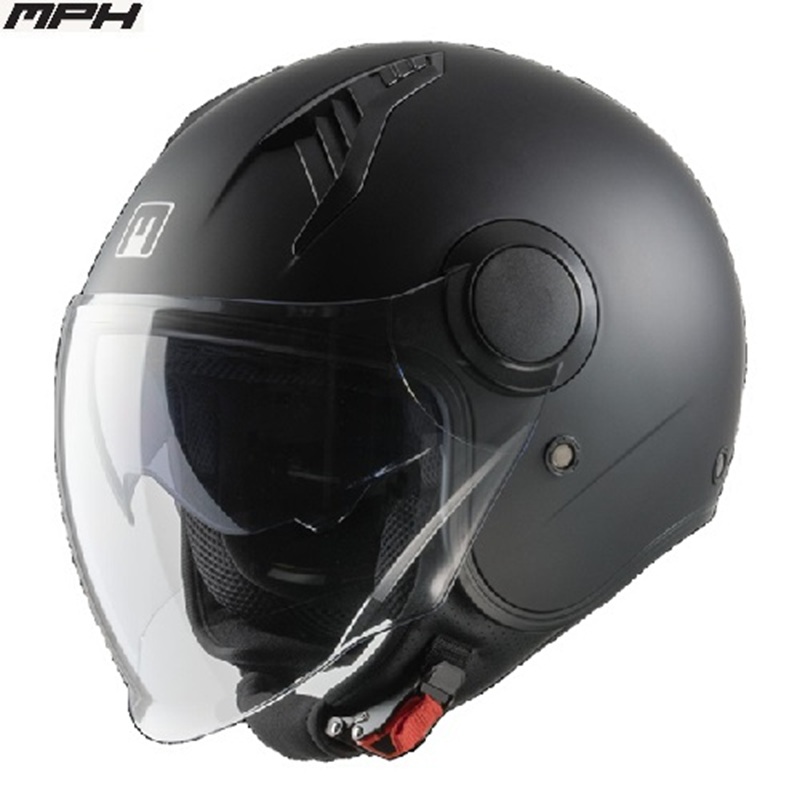 Casco Demi-Jet MPH NEW ONE MATT BLACK XS-54 ECE 22.06