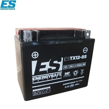 BATTERIA ENERGYSAFE ESTX12 FA (YTX12) SIGILLATA ATTIVA 12V/10AH