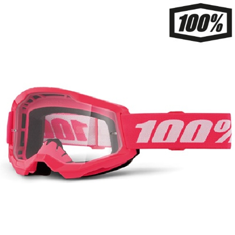 OCCHIALE 100% STRATA 2 PINK LENTE TRASPARENTE (461352) OCCHIALE 100% STRATA 2 PINK LENTE TRASPARENTE (461352)