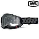 OCCHIALE 100% ACCURI 2 OTG BLACK LENTE TRASPARENTE (461366)