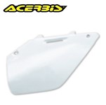 LATERALI PORTANUMERO SUZUKI - KAWASAKI Bianco