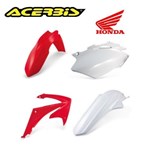 KIT PLASTICHE HONDA CR 250 04>07 Nero