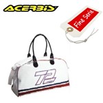BORSA EVERTS BOWLING Bianco 27 lt. IN PELLE (In Esaurimento)
