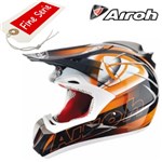 CASCO CROSS DOME CLEAN DOC32 ARANCIO XS-54 (In Esaurimento) CASCO CROSS DOME CLEAN DOC32 ARANCIO XS-54 (In Esaurimento)