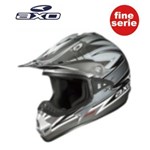 CASCO AXO CROSS X-TYPE NERO-GRIGIO L-60 (In Esaurimento)