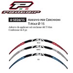 ADESIVO PER CERCHIONI T-MAX D.15 BLU
