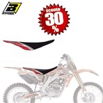 COPERTINA SELLA HONDA CRF 250 04-07 ROSSO TRIBAL SKULL (In Esaurimento)