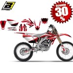 KIT ADESIVI HONDA CRF 250 04>09 ROSSO-NERO KRYPTON (In Esaurimento) KIT ADESIVI HONDA CRF 250 04>09 ROSSO-NERO KRYPTON (In Esaurimento)