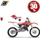 KIT ADESIVI HONDA CR 125-250 02>07 ROSSO-NERO DREAM (In Esaurimento)