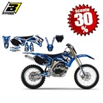 KIT ADESIVI YAMAHA YZF 250-450 06>09 BLU TRIBAL SKULL (In Esaurimento)