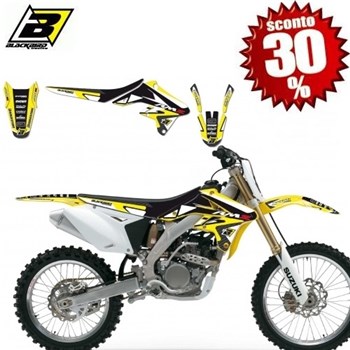 KIT ADESIVI SUZUKI RMZ 450 08>09 GIALLO-NERO DREAM (In Esaurimento)