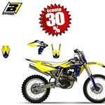 KIT ADESIVI HUSQUARNA TE-TC 250-450-510 05>07 GIALLO DREAM (In Esaurimen