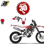 KIT ADESIVI HUSQUARNA TE-TC 250-450-510 08>10 ROSSA DREAM (In Esauriment