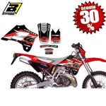 KIT ADESIVI GAS GAS EC 250-FSR 02>06 FAAST ROSSO-BIANCO (In Esaurimento) KIT ADESIVI GAS GAS EC 250-FSR 02>06 FAAST ROSSO-BIANCO (In Esaurimento)
