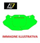 KIT ADESIVI TABELLE PORTANUMERO HONDA CRE 250F 06>09 VERDE