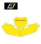 KIT ADESIVI TABELLE PORTANUMERO HONDA CRE 250F 06>09 GIALLO