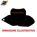 KIT ADESIVI TABELLE PORTANUMERO KTM SX 85 04>10 NERO