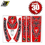 KIT ADESIVI HONDA UNIVERSALI ROSSI TRIBALI (In Esaurimento) KIT ADESIVI HONDA UNIVERSALI ROSSI TRIBALI (In Esaurimento)