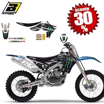 SET COMPLETO YAMAHA->YZF 450 10>12 REPLICA TEAM YAMAHA MONSTER ENERGY
