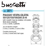 SERIE STERZO VESPA-GILERA (BUZZETTI 6076) (In Esaurimento)