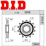 PIGNONE DID PROF. HONDA 750-900