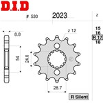 PIGNONE DID PROF. KAWASAKI 750 GPZ 750 (ZX750 G2-3) 1985-1988