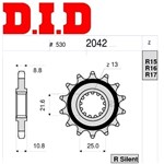 PIGNONE DID PROF. YAMAHA 600 YZF 600 R6 1999-2000