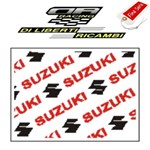 FOULARD STAMPATO SUZUKI BIANCO (In Esaurimento)