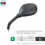 SPECCHIO RETROVISORE DX KYMCO FILLY / Kymco Movie 125-150 (SGR 38.01832) SPECCHIO RETROVISORE DX KYMCO FILLY / Kymco Movie 125-150 (SGR 38.01832)