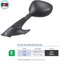 SPECCHIO RETROVISORE DX PIAGGIO X9 125-180-200-150-250-500 NERO