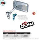 SPECCHIO UNIVERSALE DX YAMAHA ECONOMICO CROMO (In Esaurimento)