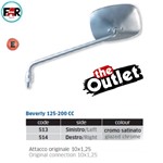 SPECCHIO DX CROMO PIAGGIO BEVERLY 125-200 (SGR 38.02732) In Esaurimento SPECCHIO DX CROMO PIAGGIO BEVERLY 125-200 (SGR 38.02732) In Esaurimento