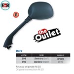 SPECCHIO RETROVISORE DX PIAGGIO SFERA M.10 GRIGIO (In Esaurimento) SPECCHIO RETROVISORE DX PIAGGIO SFERA M.10 GRIGIO (In Esaurimento)