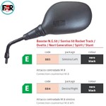 SPECCHIO RETROVISORE DX MBK BOOSTER N.G. 50 - SORRISO 50 (38.49908) SPECCHIO RETROVISORE DX MBK BOOSTER N.G. 50 - SORRISO 50 (38.49908)