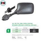 SPECCHIO RETROVISORE SX KAWASAKI 2K / 7R / ZX / 7RR / ZX7R / ZXR 400 GP