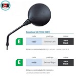 SPECCHIO DX APRILIA SCARABEO 50-100 4T 93-97