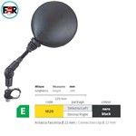 SPECCHIO UNIVERSALE SX-DX RECLINABILE TONDO CON FASCETTA SPECCHIO UNIVERSALE SX-DX RECLINABILE TONDO CON FASCETTA