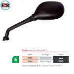 SPECCHIO RETROVISORE SX PER YAMAHA X-MAX ORIG. NERO SPECCHIO RETROVISORE SX PER YAMAHA X-MAX ORIG. NERO