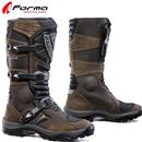 STIVALI ADVENTURE RIDING DRY PELLE PIENO FIORE MARRONE 43 (US 10)