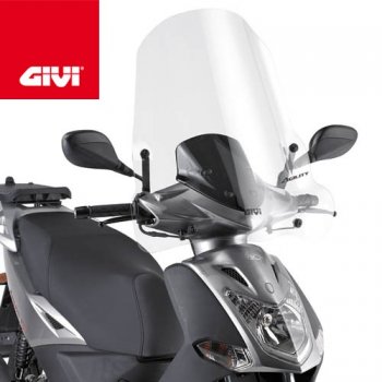PARABREZZA KYMCO Agility 50-125-150-200 r16+ 14-24 TRASPARENTE ALTO 66H