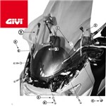ATTACCHI SPOILER SUZUKI AN 250-400 Burgman (98 > 03) ATTACCHI SPOILER SUZUKI AN 250-400 Burgman (98 > 03)