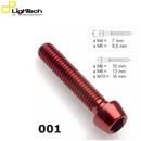 VITE TESTA BRUGOLA 001 M5 X 15 ROSSO