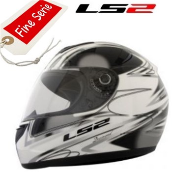 CASCO LS2 INTEGRALE STRADA DIAMOND BIANCO-NERO XL-61 (In Esaurimento)