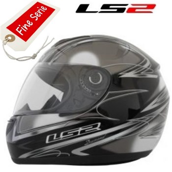 CASCO LS2 INTEGRALE STRADA DIAMOND NERO-GRIGIO 2XL-63 (In Esaurimento)