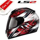 CASCO LS2 INTEGRALE STRADA WOLF NERO-ROSSO XL-61 (In Esaurimento)