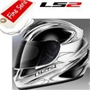 CASCO LS2 INTEGRALE STRADA DIAMOND BIANCO-NERO XL-61 (In Esaurimento)