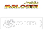 ADESIVO MALOSSI MHR BIANCHI 16,6CM
