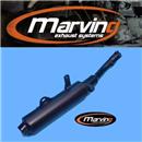 MARMITTA KAWASAKI KLR 600, 600 A.E., KLR 570 SINGOLA EDR NERO