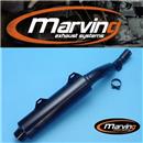 MARMITTA YAMAHA XT600 E 91-96 SINGOLA EDR NERO